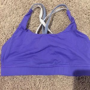 Size 8 purple energy bra